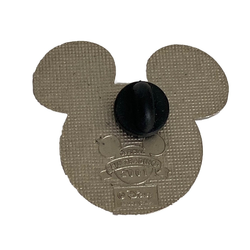 2001 Disney USA American Flag Mickey Mouse Ears Pin Trading Patriotic July 4th - Picture 2 of 3